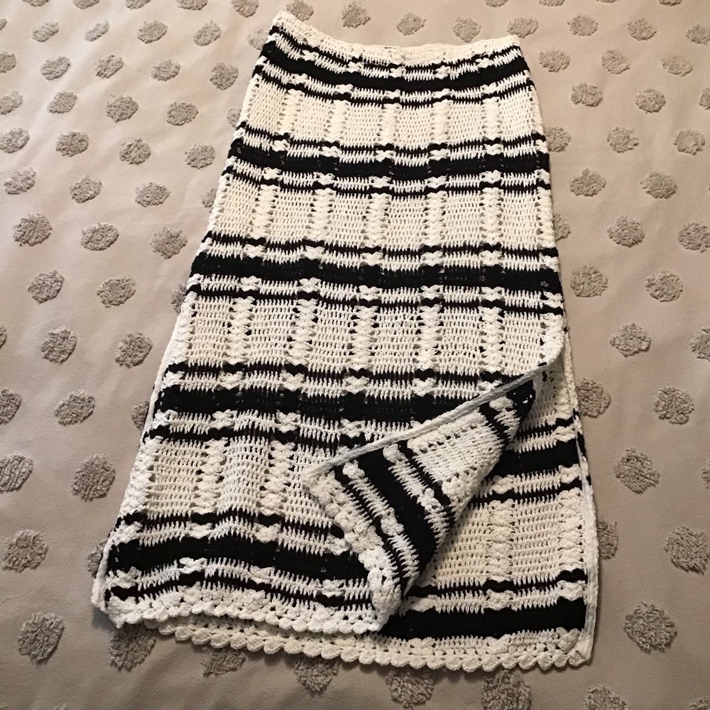 FP Beach Free People Crocheted Skirt. Summer, Beach Cover up. Size Small